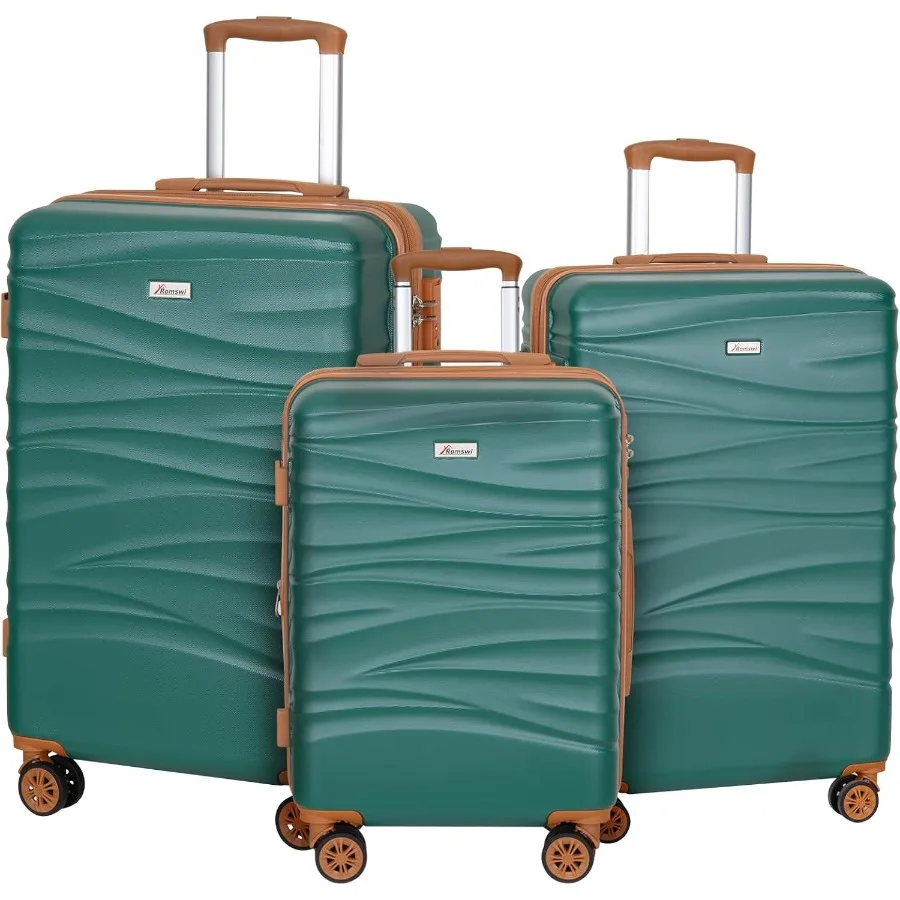 Expandable Hard Shell Luggage Set - مجموعة حقائب سفر قابلة للتوسيع مكونة