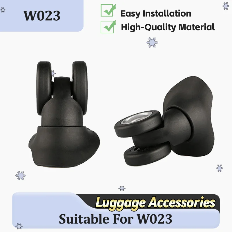Silent Replacement Luggage Wheels - طقم إصلاح عجلات الأمتعة W023 مع