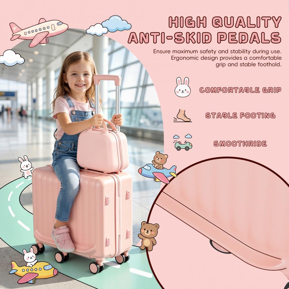 حقيبة سفر للأطفال مقاس 20 بوصة - مراجعة Kids Ride On Suitcase Scooter وسعره