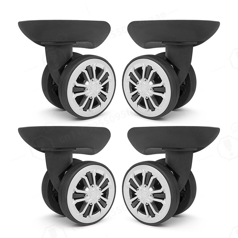 عجلة دوارة بديلة لحقيبة السفر  - مراجعة Silent Replacement Luggage Wheels وسعره