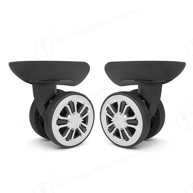 عجلة دوارة بديلة لحقيبة السفر  - مراجعة Silent Replacement Luggage Wheels وسعره