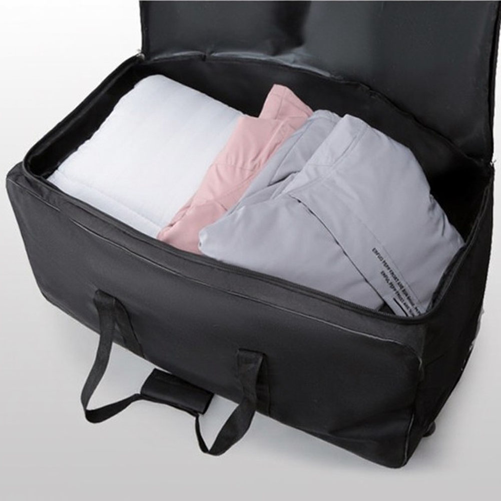 حقيبة سفر كبيرة الحجم قابلة لل - مراجعة Foldable Rolling Luggage Bag وسعره