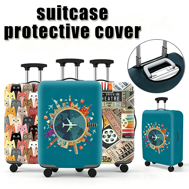 غطاء حماية جديد لحقائب السفر م - مراجعة Waterproof Suitcase Cover Protector وسعره