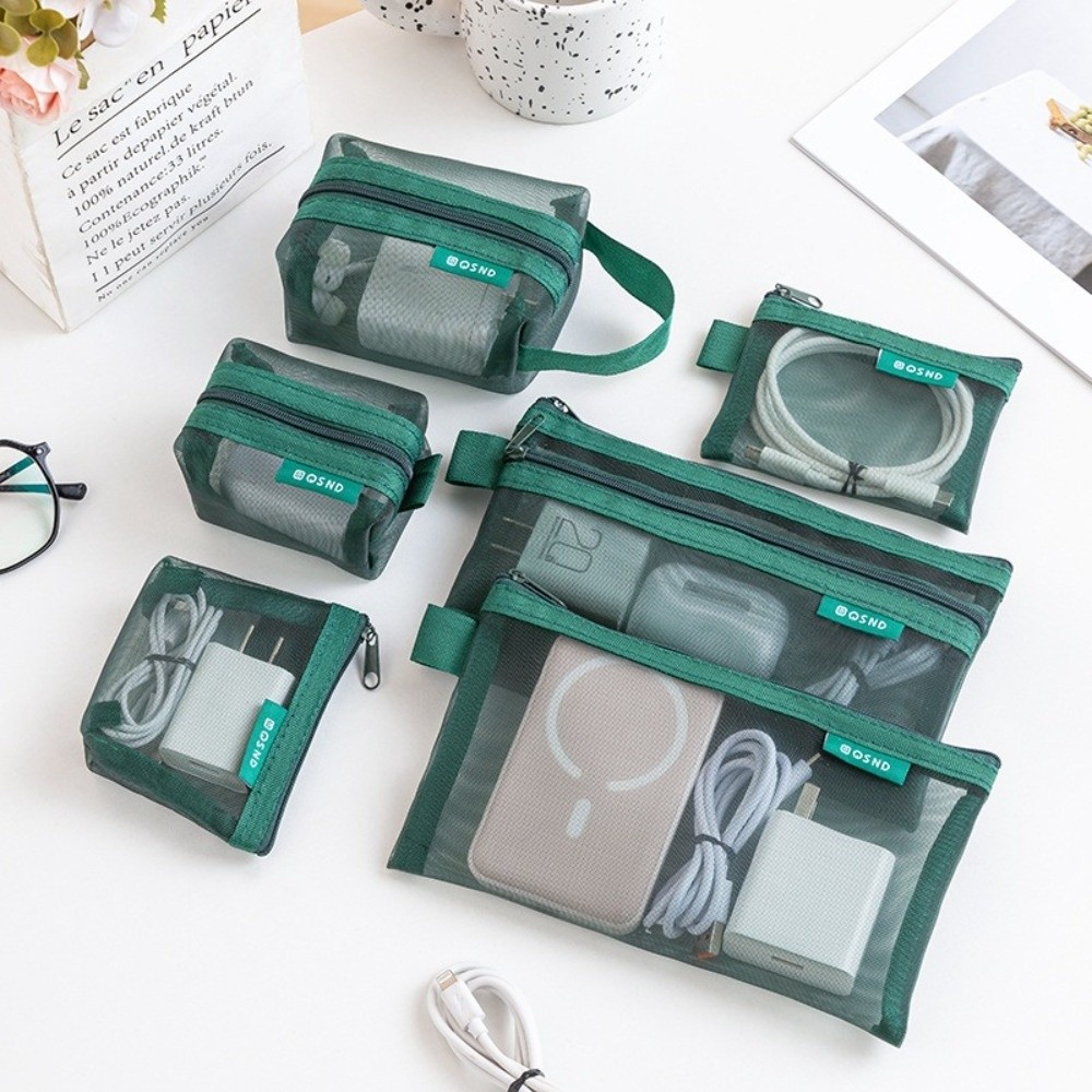 حقيبة تخزين شفافة من النايلون  - مراجعة Cosmetic Bags وسعره