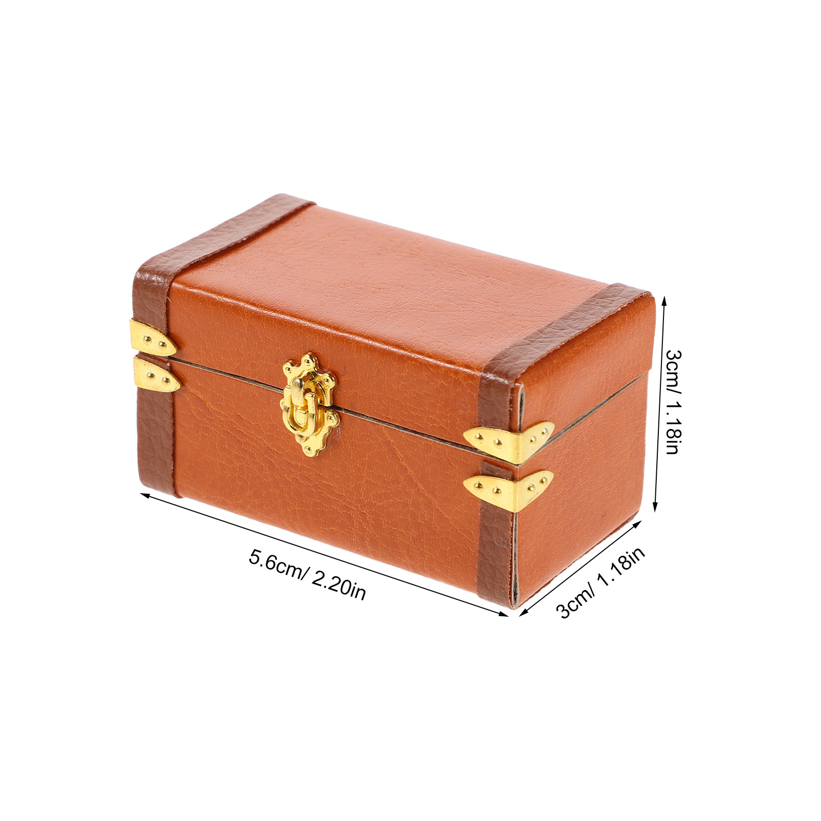 حقيبة سفر صغيرة بتصميم كلاسيكي - مراجعة Retro Vintage Trunk Suitcase وسعره