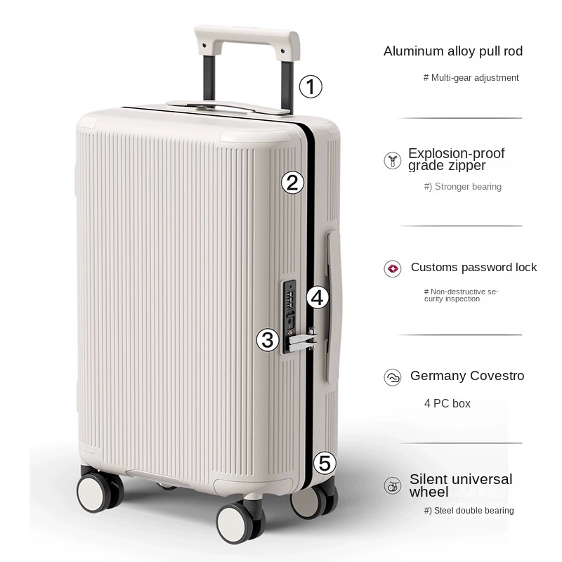 حقيبة سفر بعجلات مقاس 20 بوصة، - مراجعة Cabin Size Lightweight Travel Trolley وسعره
