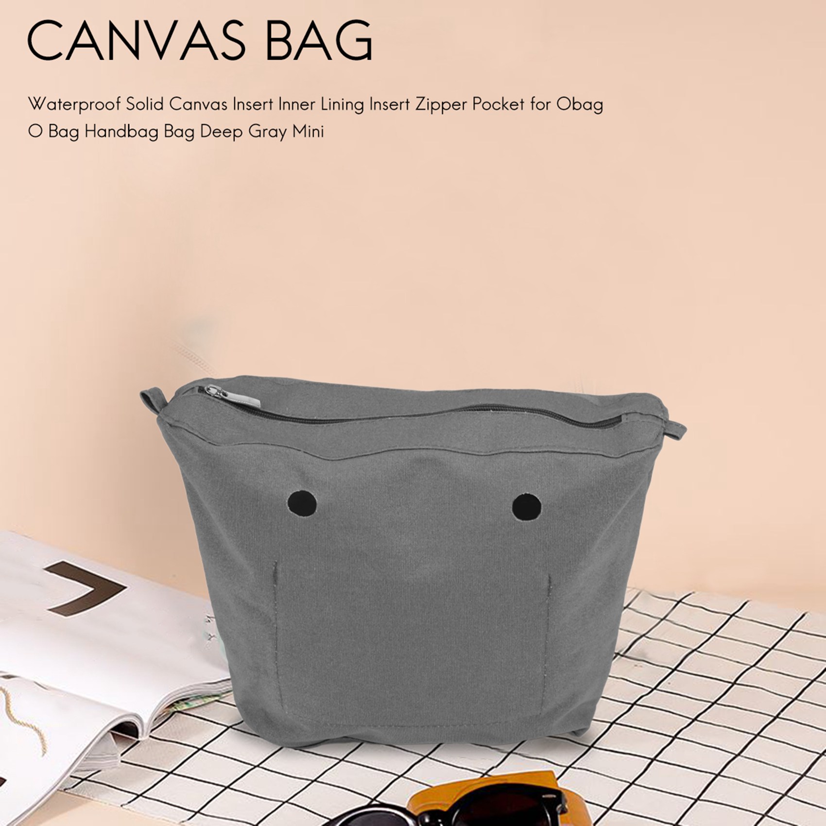 ABQR مقاوم للماء الصلبة قماش إ - مراجعة Handbags وسعره